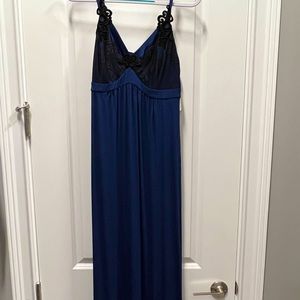 Soma ladies medieval blue long nightgown